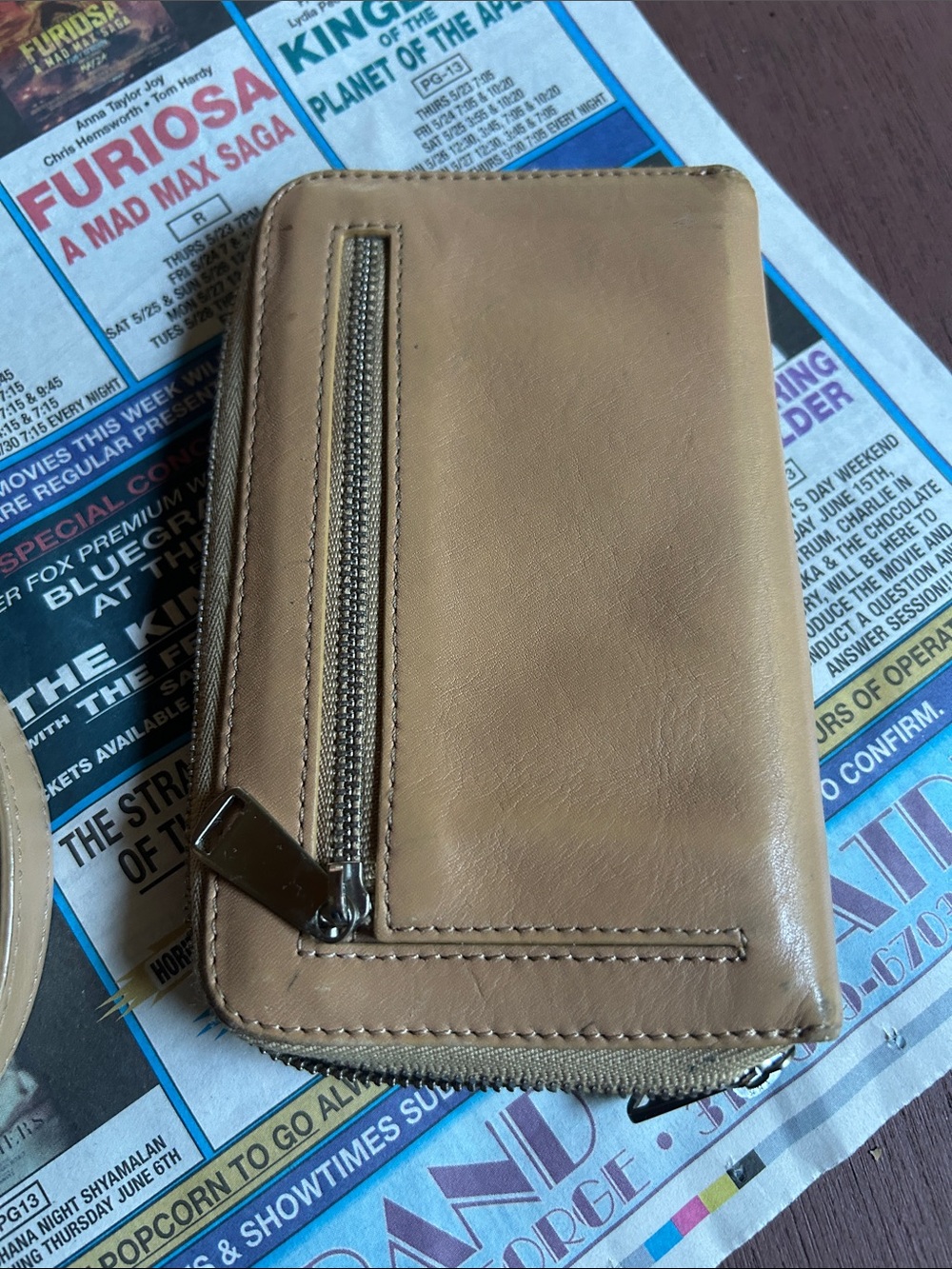 Skagen Camel Leather Crossbody Danish Scandinavian Classic Structured Handbag - Picture 12 of 12